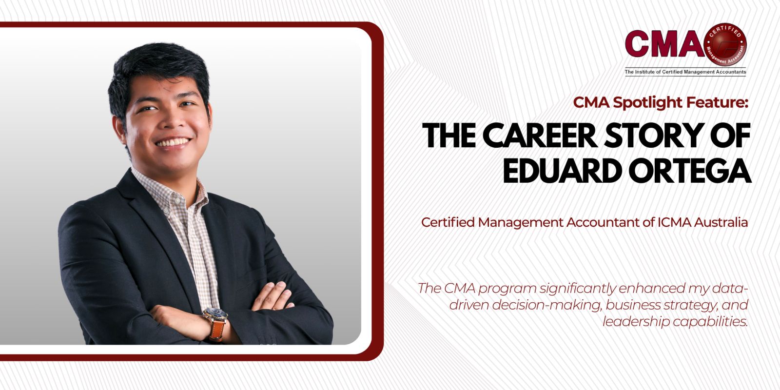 The Career Story of Eduard Ortega