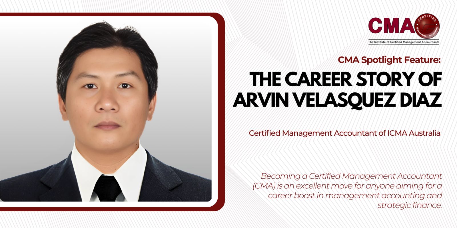 The Career Story of Arvin Velasquez Diaz